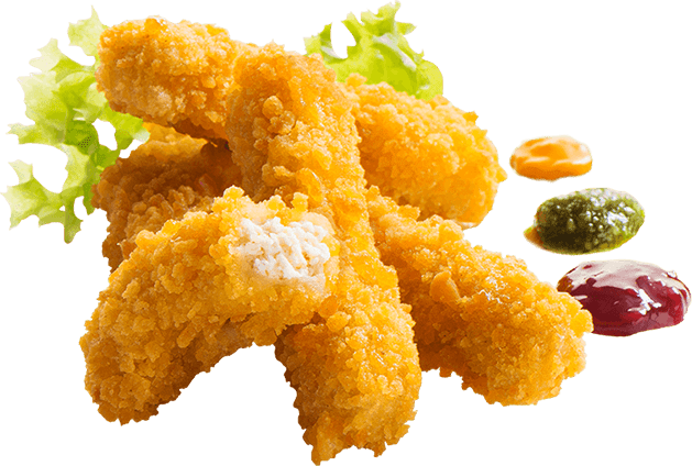 De délicieux tenders de poulet